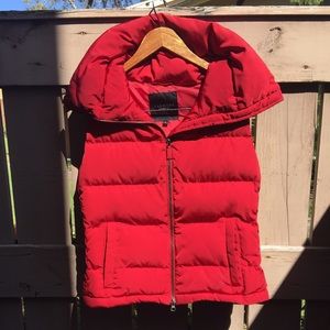 💜HOST PICK💜 Red Puffer Vest SzP